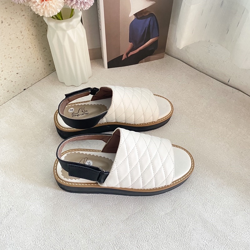 MAGHRA FLATFORM - Sepatu wanita / flatform wanita/ Sendal wanita