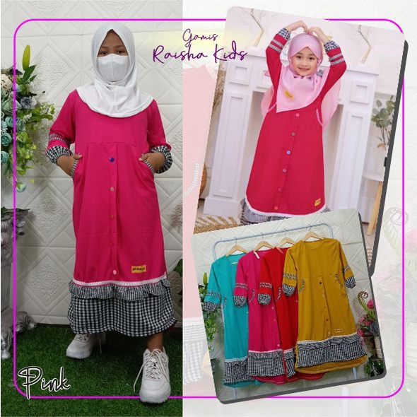 LIS FASHION 638 Gamis Raisha Kids