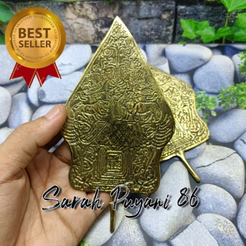 Barang Antik Souvenir Gunungan Wayang Hewan Kuningan Koleksi Legend Bahagia 100% original sama persi