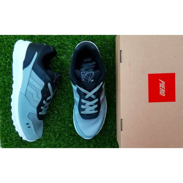 Sepatu jogger piero jogger wolfgrey
