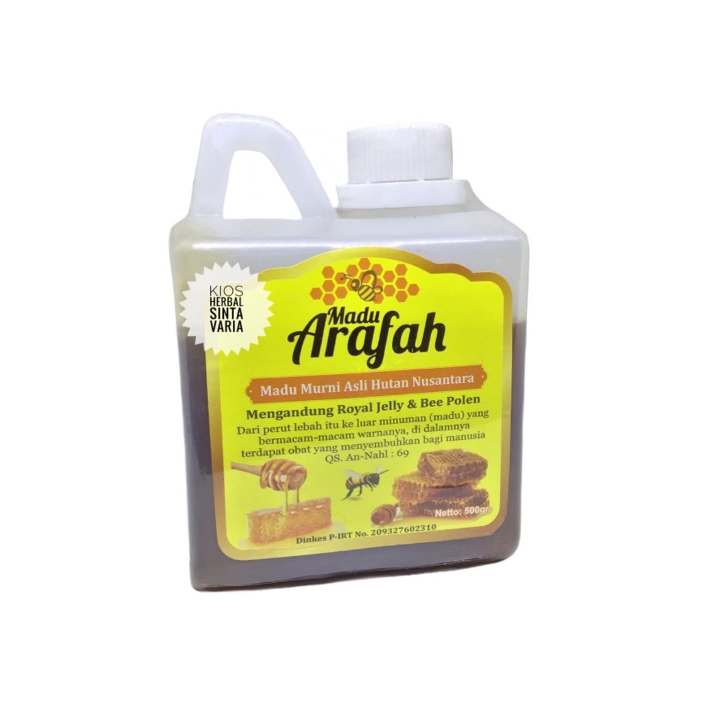 

Herbal Sehat Alami Madu Arafah Madu Murni Asli Hutan Nusantara 500gr