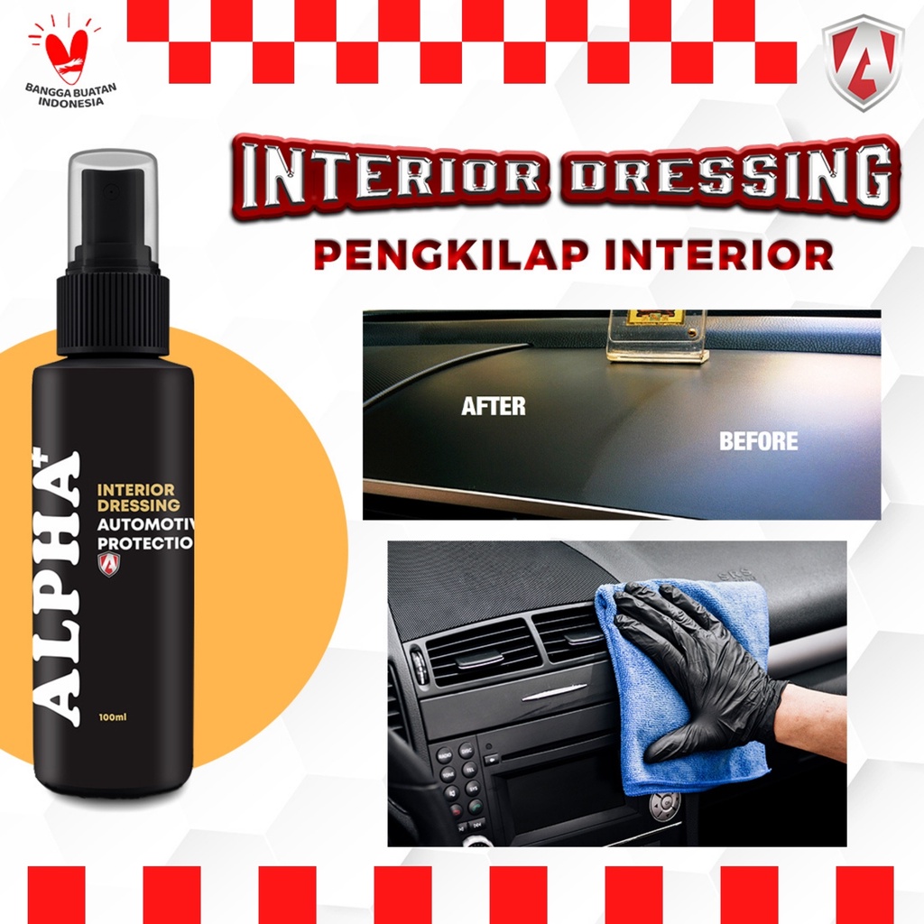 INTERIOR DRESSING - PERAWATAN DASHBOARD MOBIL - PENGKILAP DASHBOARD MOBIL