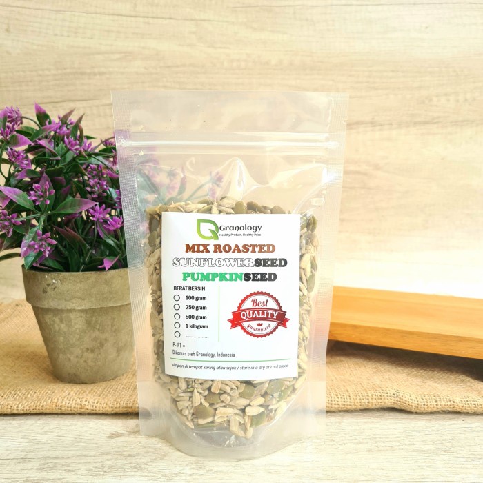 

Q124521 Roasted Mix Sunflower Seed Dan Pumpkin Seed (250 Gram) By Granology Dw501Sqs
