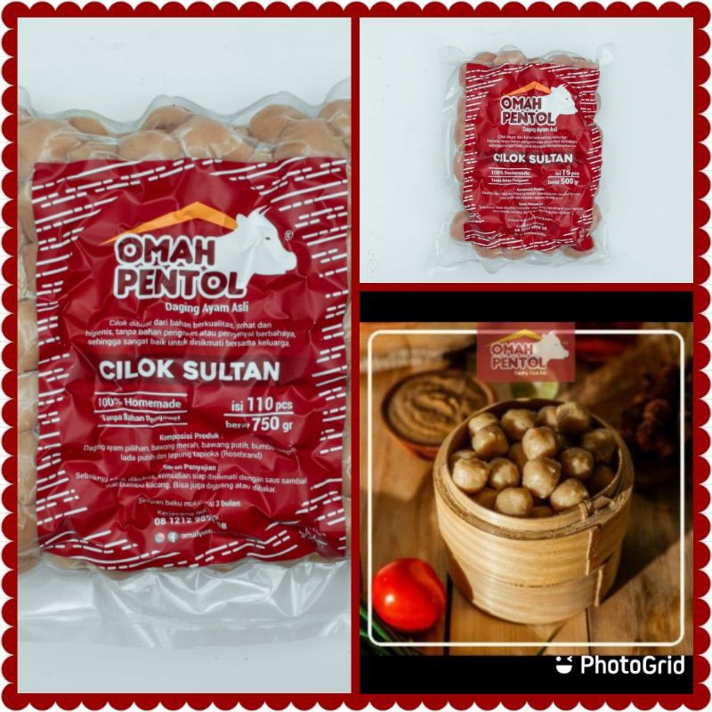 

Khas Surabaya!! Cilok Sultan Omah Pentol 500 gram