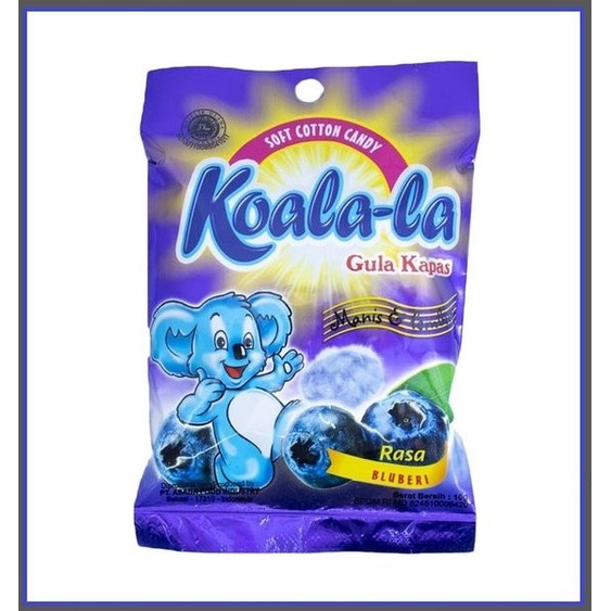 

KOALA-LA GULA KAPAS RS BLUBERI 10G