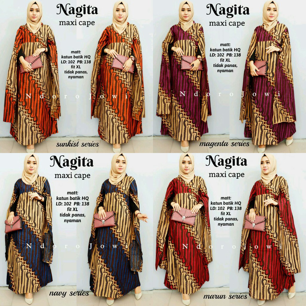 BATIK CAPE NAGITA Shopee Indonesia