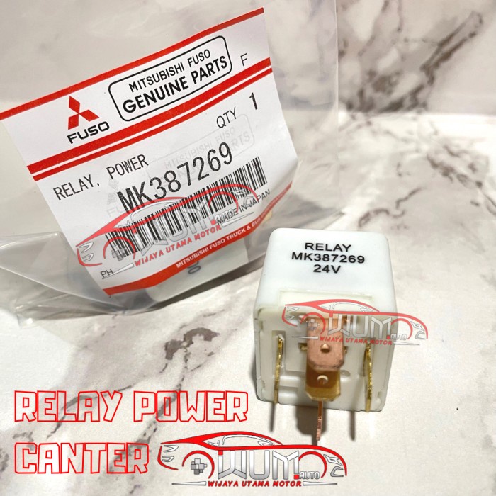 RELAY POWER 24V KAKI 5 CANTER PS110 PS125 MK387269