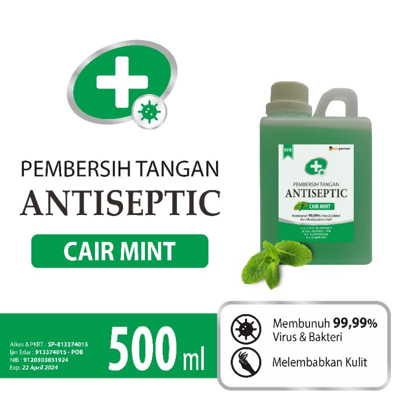 R-CLEAN Cairan Antiseptic Handsanitizer cair jerigen 500 ml aneka aroma