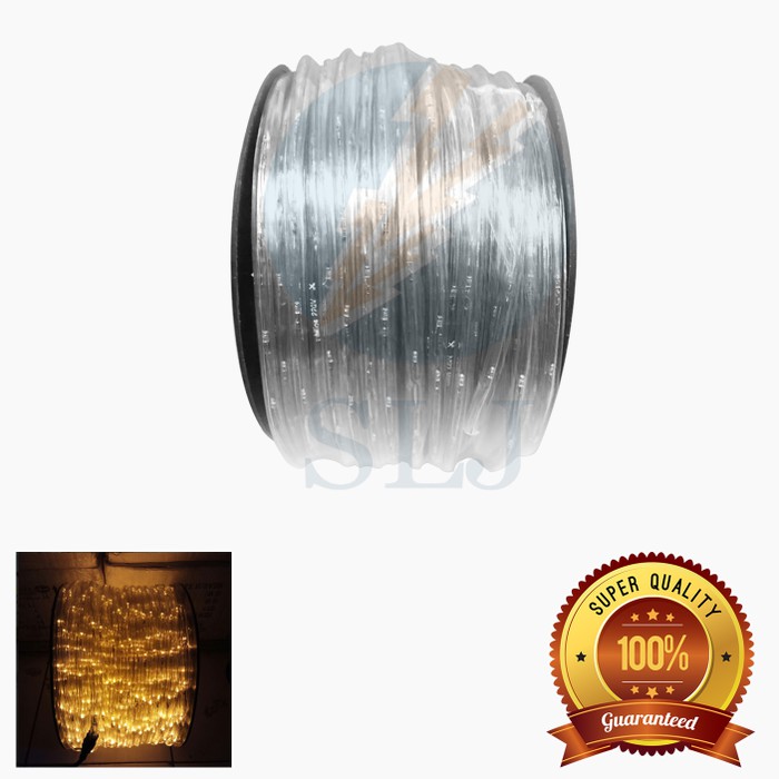 Led selang 3jalur 100M kuning / rope light