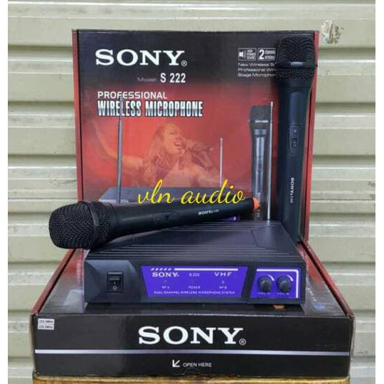 mic wireless SONY S 222