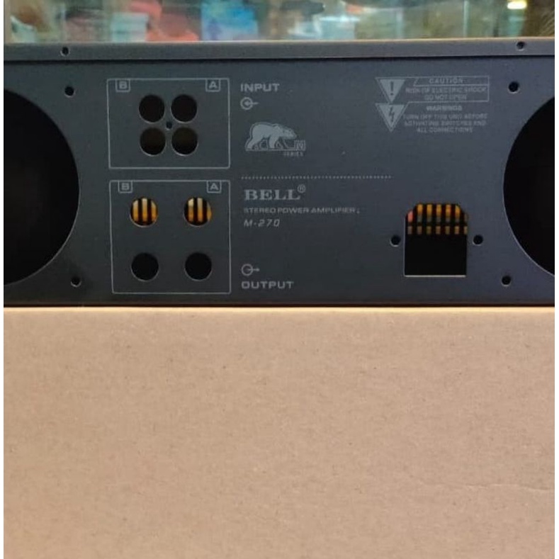 box kotak amplifier bell bgr m270 m 270