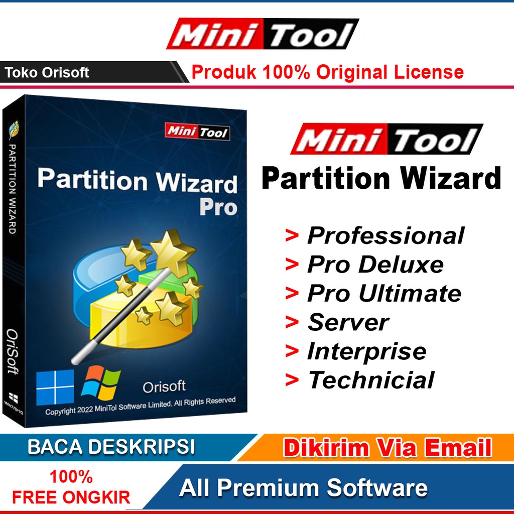 Minitool Partition Wizard 12.7 Pro 2023 Dan Data Recovery Lifetime
