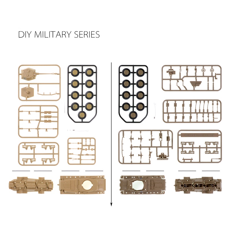Miniatur Mobil Balap Jerman Sd.kfz 234 Cougar Armored 4D Skala 1 / 72 WW2