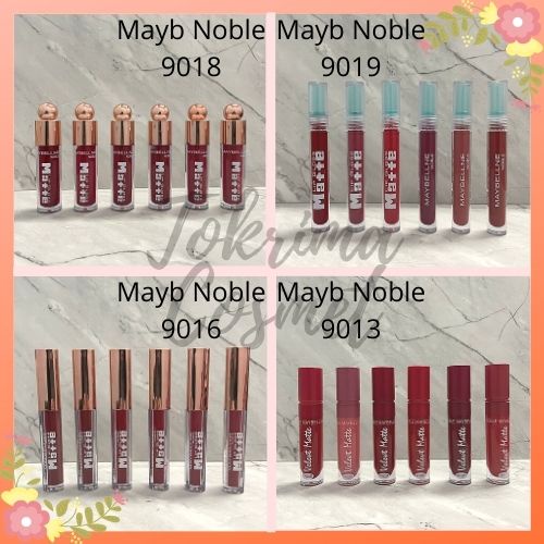 [LUSINAN] Lipgloss Maybelline Noble Best Seller Edition. / TOKRIMACOSMET