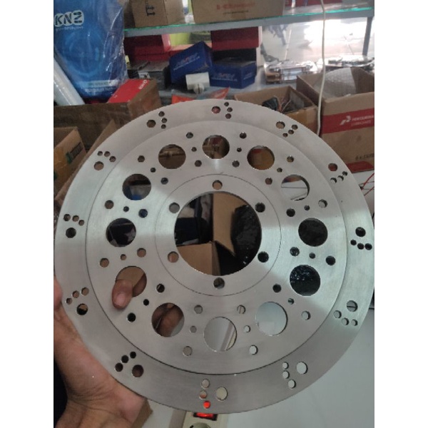 piringan kumis lebar 320 PNP tromol yamaha Scorpio