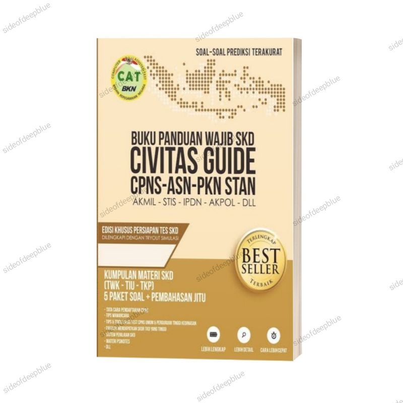 Buku Panduan Wajib SKD Civitas Guide CPNS ASN [ Prediksi Terakurat ]