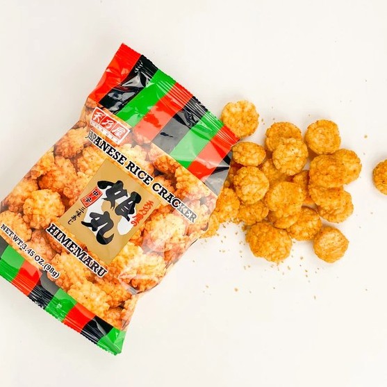 AMANOYA Hitokuchi Kabuki Age Rice Cracker 100g / HIMEMARU JAPANESE kerupuk beras Jepang japan