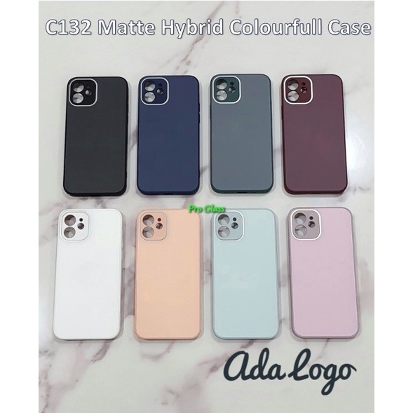 C132 Iphone 11 / 11 PRO / 11 PRO MAX / 12 / 12 MINI / 12 PRO / 12 PRO MAX Matte Colourfull Hybrid Silicone Case