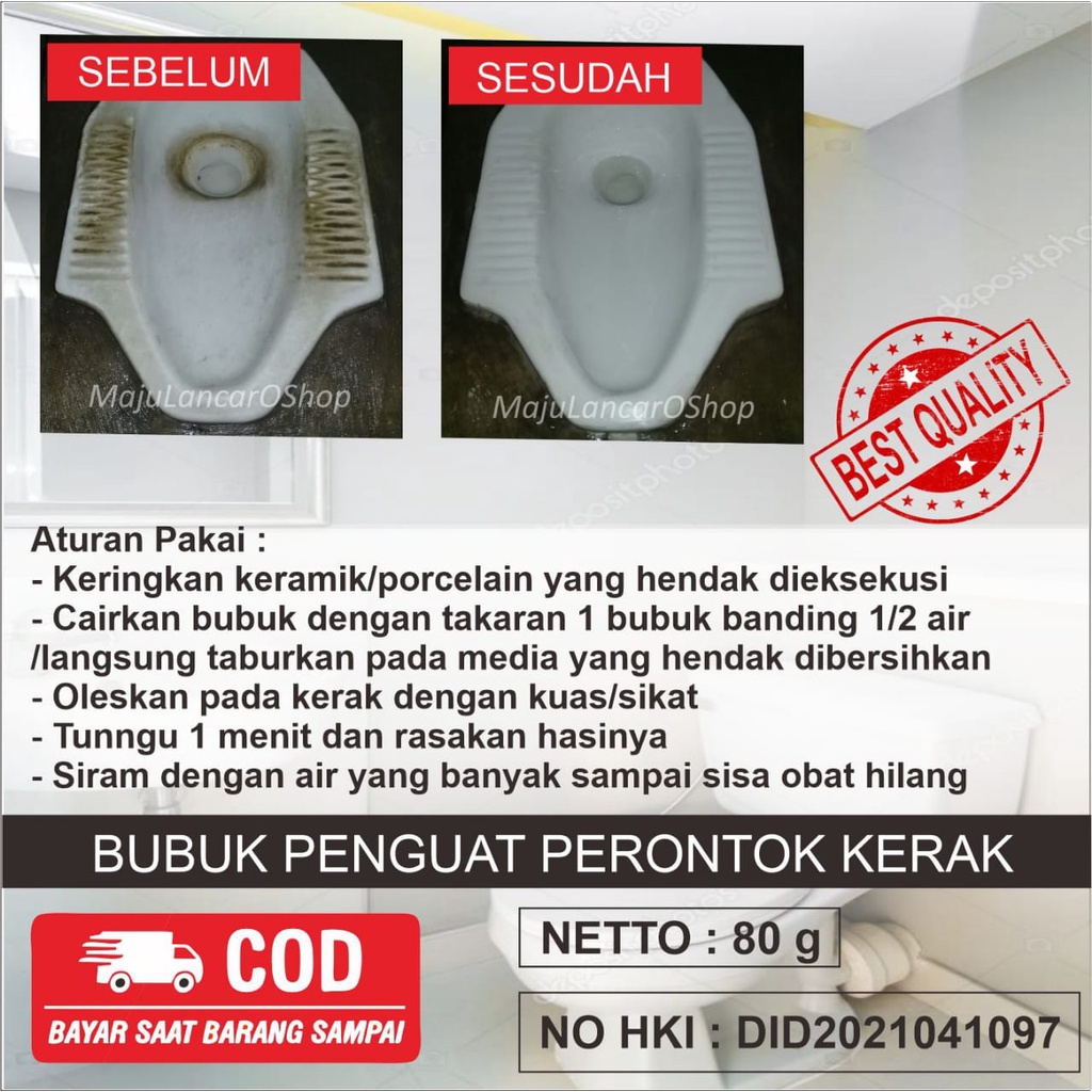 Kualitas Super Clink Viral Serbuk Ajaib/ Pembersih Kerak/Sisuper Serbuk Ajaib/ Serbuk Ajaib