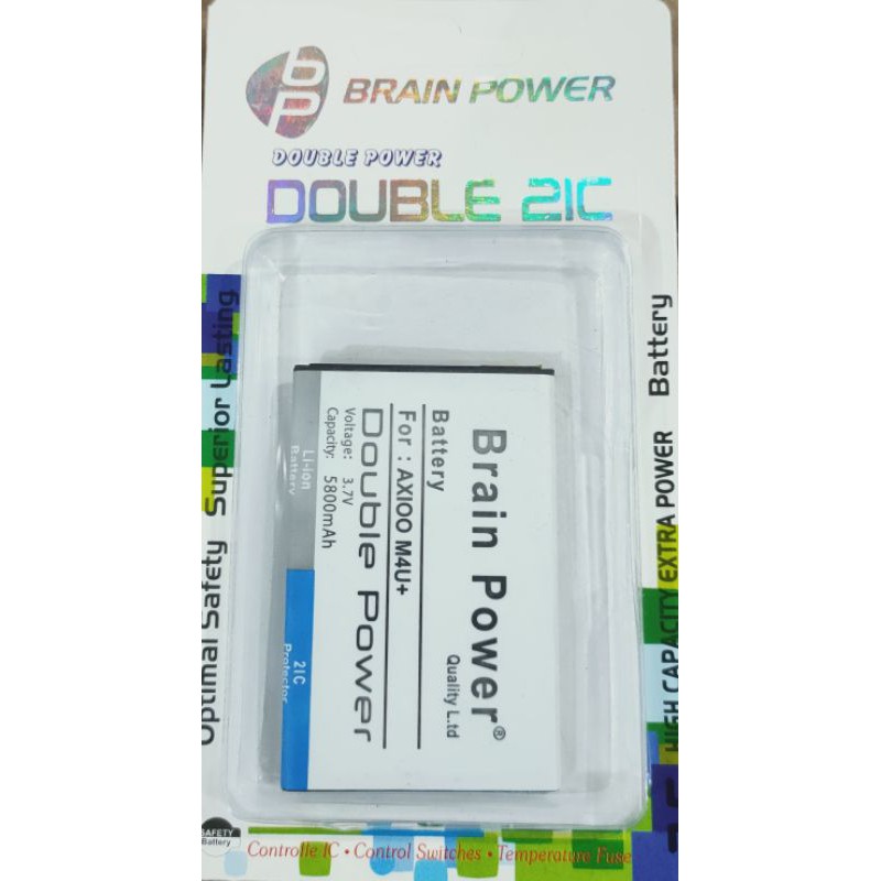 Battery batre Axioo M4U plus Brain power