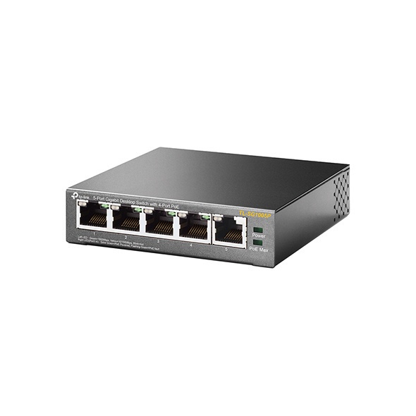 TP-Link TL-SG1005P 5-Port Gigabit Desktop PoE Switch