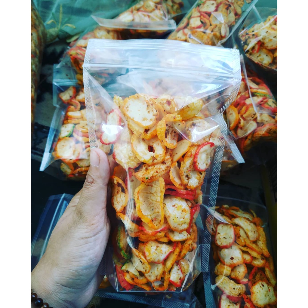 

TERMURAH SEBLAK KERING PEDAS | KERUPUK SEBLAK DAUN JERUK 50gr