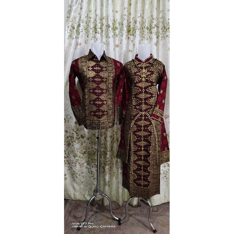 SET BATIK SONGKET KURUNG U PALEMBANG