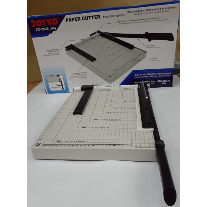 

Mantap Alat Potong Kertas Joyko Pc-3038 (B4)| Paper Cutter | Atk Sale!!!