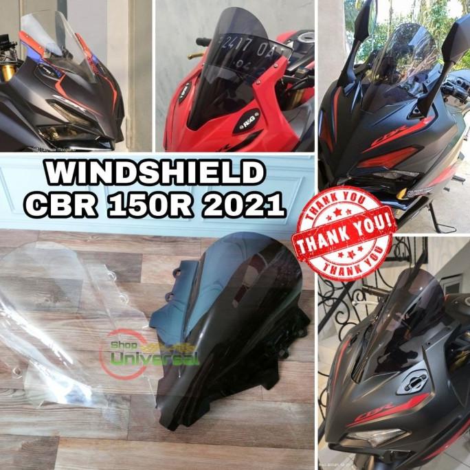 Windshield CBR 2021 K45R VISOR CBR 150R NEW VISOR CBR 150R 2021 shopun21 Segera Beli