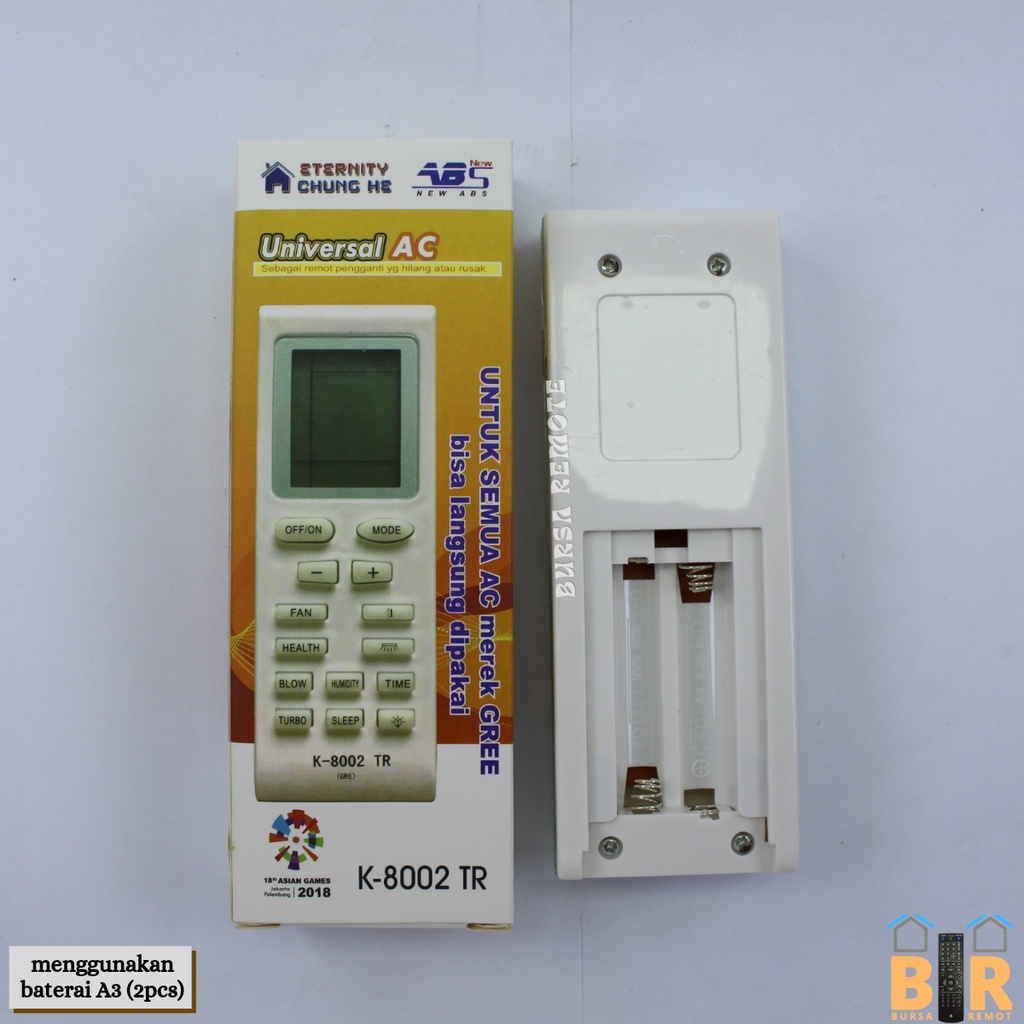 REMOT / REMOTE AC Multi GREE Type 8002- ECERAN Dan GROSIR