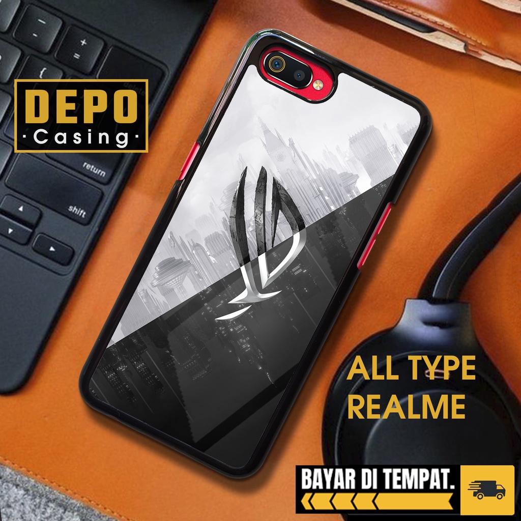 Casing Realme 2 Pro C1 C2 C3 C11 Casing Hp Realme 2 Pro C1 C2 C3 C11 Depo Casing [ROG1] Premium Glos