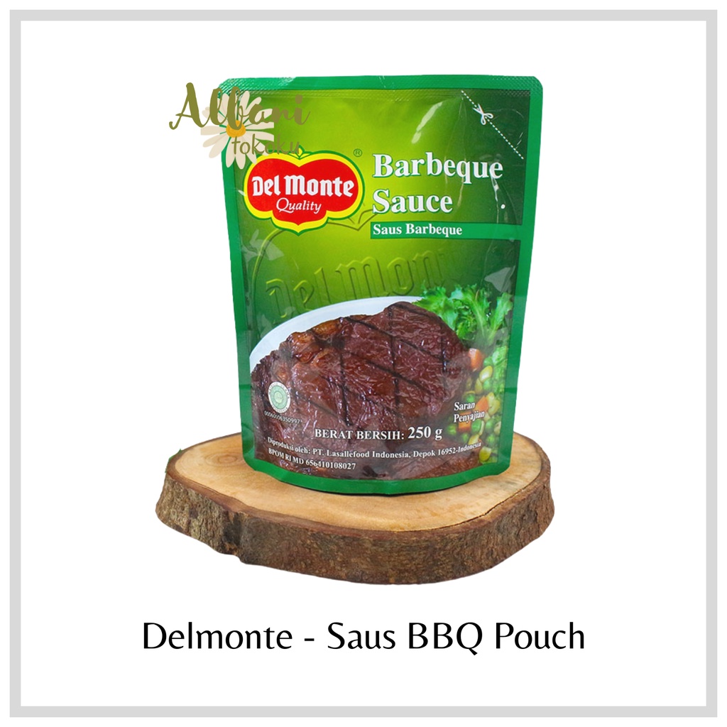 

❤️ Albani ❤️ Del Monte Barbeque Sauce Kemasan Pouch 250 gr - Saus BBQ - Saus Delmonte - Barbeque