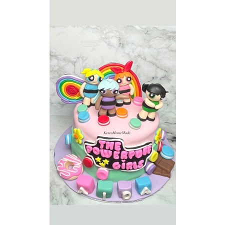 

Kue Ulang Tahun Power Puff Grils / Cake Ultah Power Puff