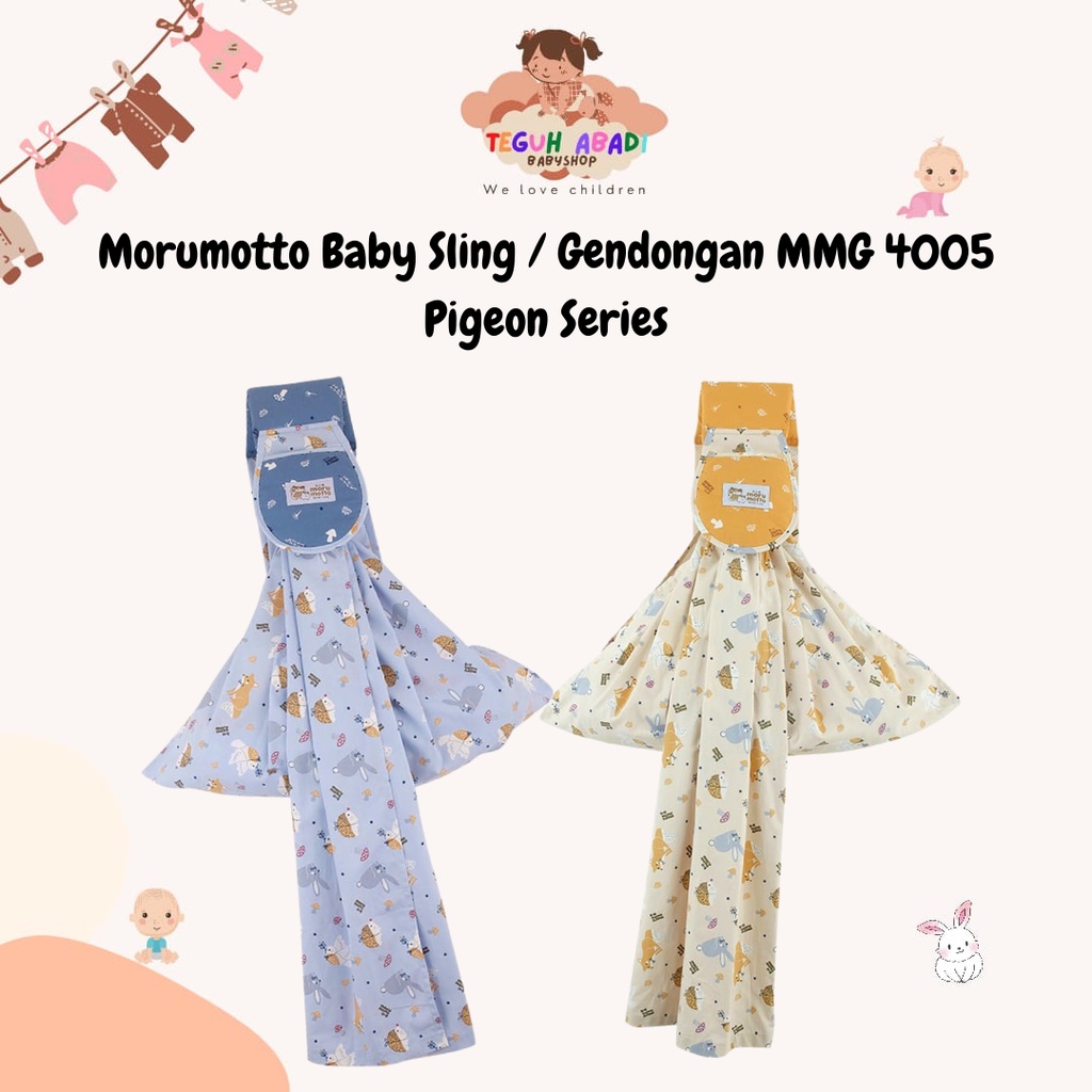 Moru Motto Baby Sling / Gendongan Bayi 5in1 MMG 4005
Pigeon Series