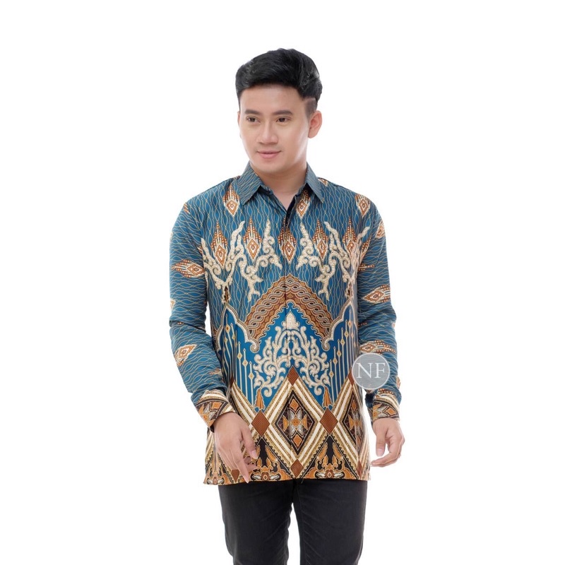 KEMEJA BATIK - SEMI SUTRA SUPER LUX EKSKLUSIV