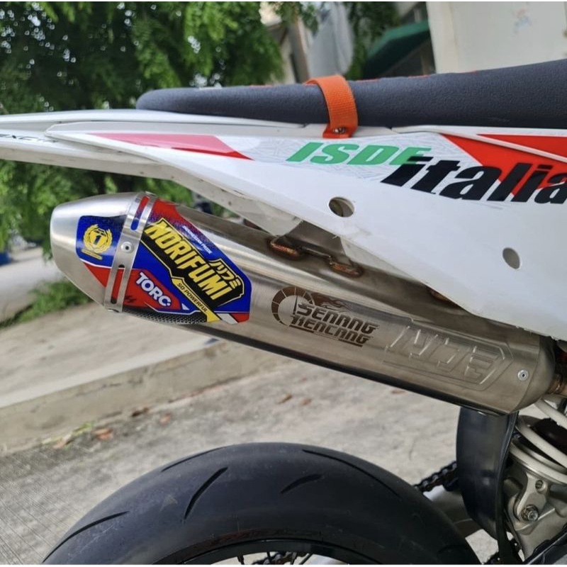 Knalpot norifumi ktm 2 tak Silincer ktm 250 300 2020-2022