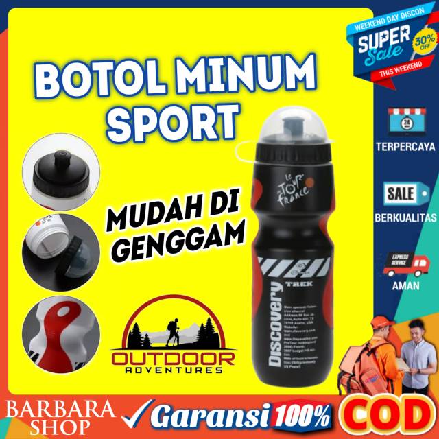 Botol Minum Olahraga Sepeda Outdoor Gym Fitness 750ml