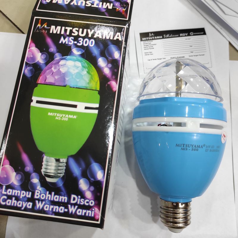 Lampu Disco LED Bulb Party Light Lampu Hias Disko Kamar Full Colour