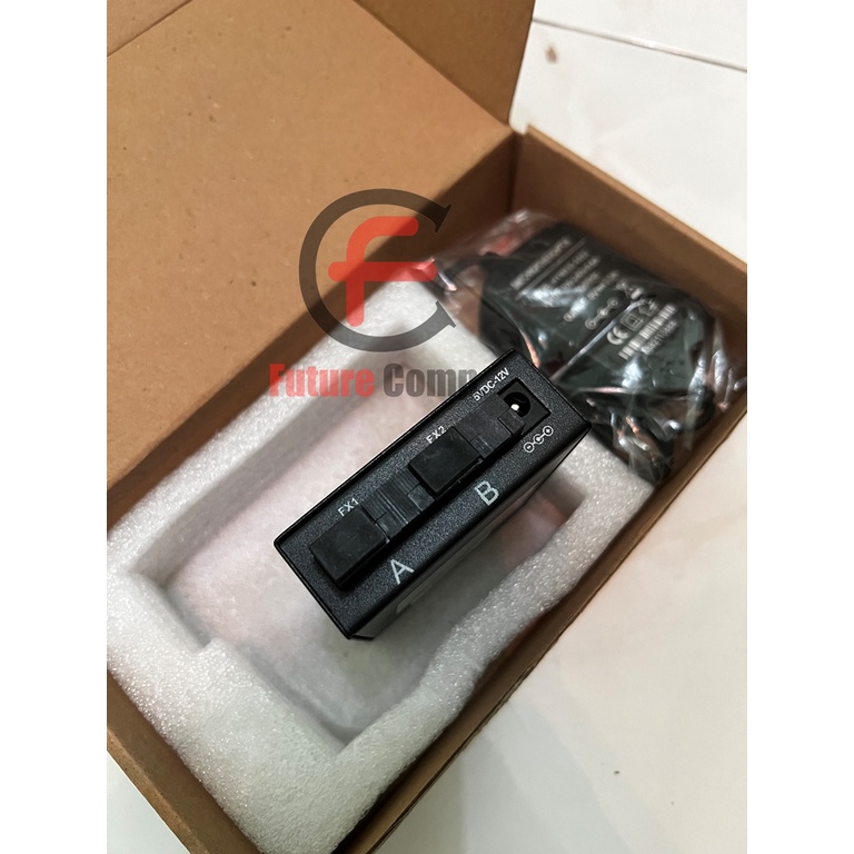 Media Converter 2F4E 2 port Fiber dan 4 Port Lan