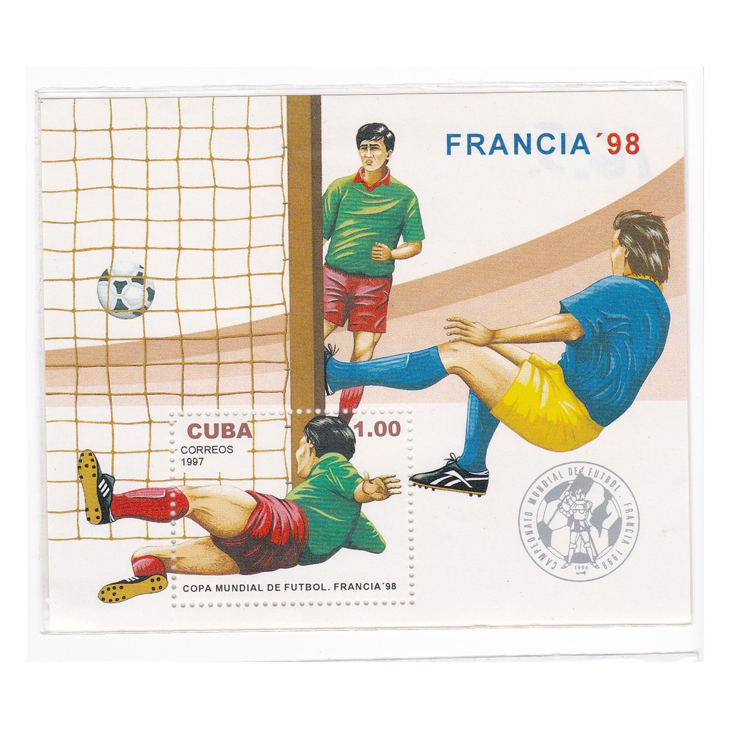 

Minisheet Cuba Piala Dunia 1998 (1997)