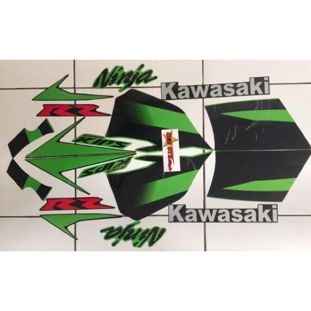 Stiker striping Ninja RR 2012