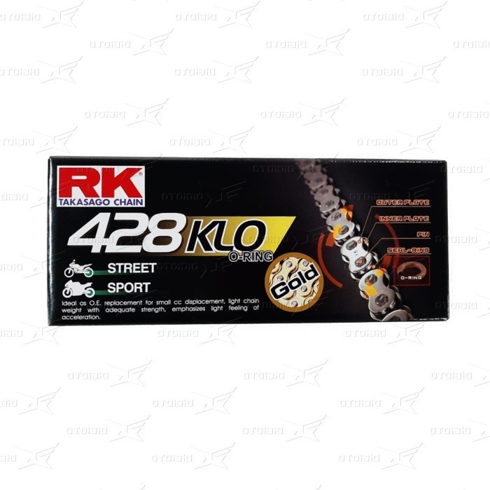 Rantai RK Takasago Chain 428 KLO O-Ring 140L