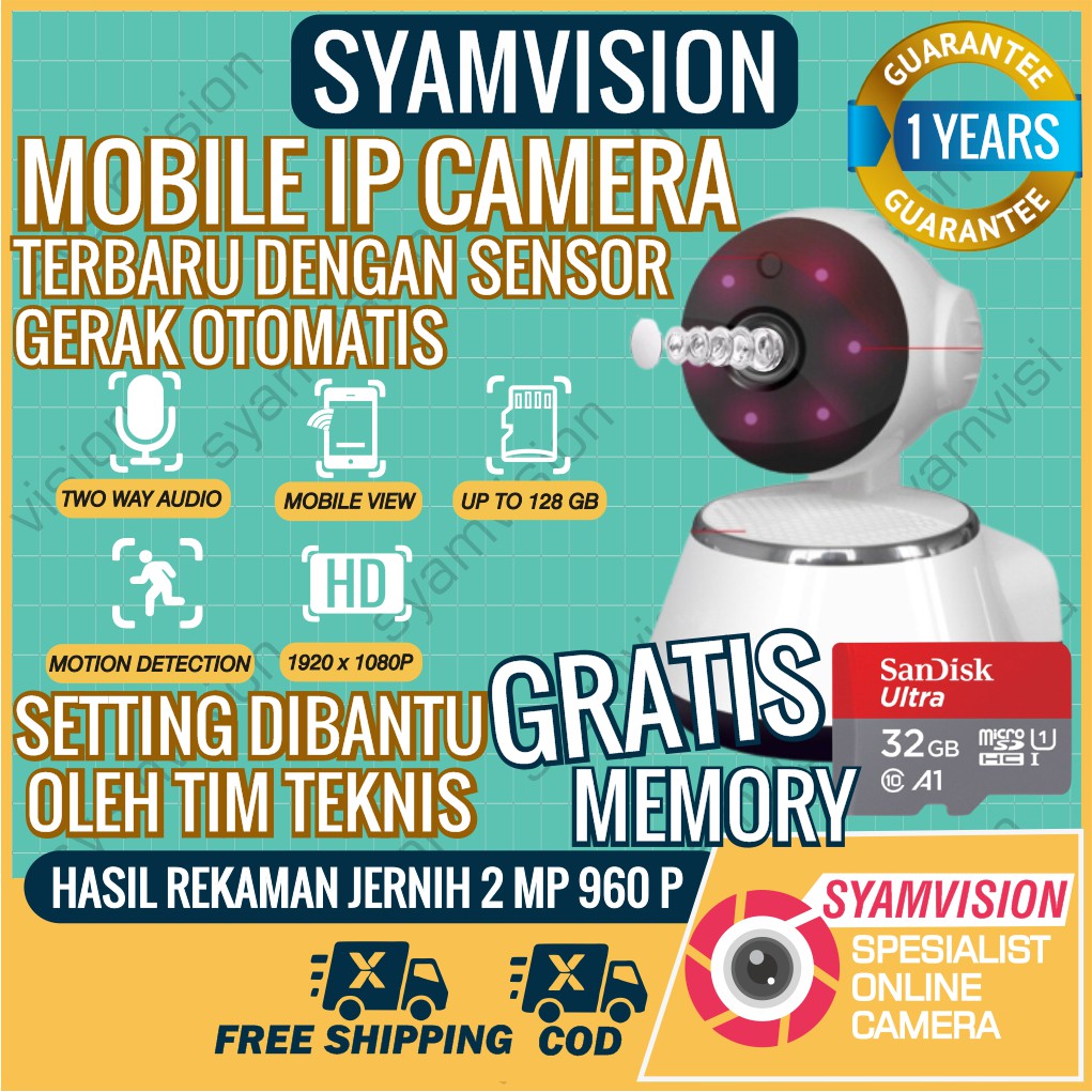 CCTV WIFI MURAH KAMERA CAMERA CCTV V380 PENGINTAI WIRELESS TERSEMBUNYI IP CAMERA WIFI RUMAH MURAH