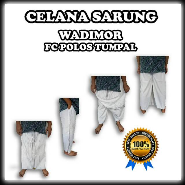 Sarung Celana Fashion Muslim Wadimor