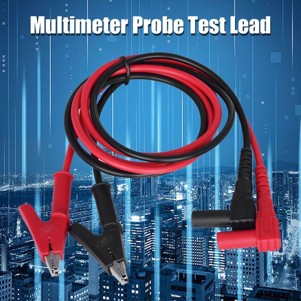 Solighter Kabel Test Probe Multimeter Dengan Klip Buaya Panjang 90CM