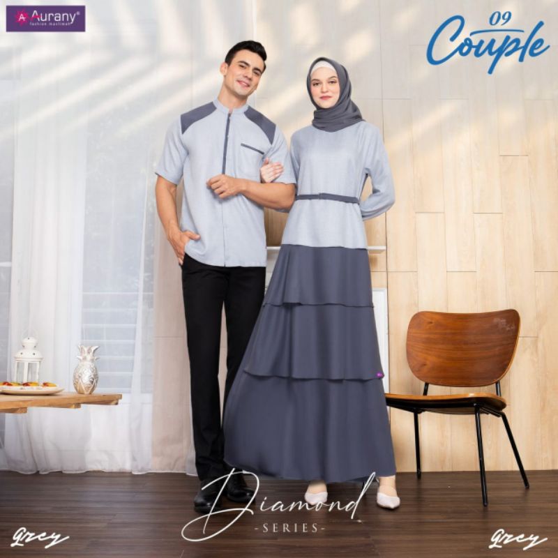 N E W C O U P L E - 09 AURANY GREY GAMIS GSA47 KOKO AK09 DEWASA