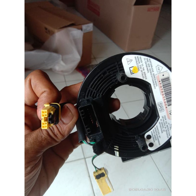 TOMBOL AUDIO PLUS KABEL SPIRAL HONDA BRV MOBILIO BRIO