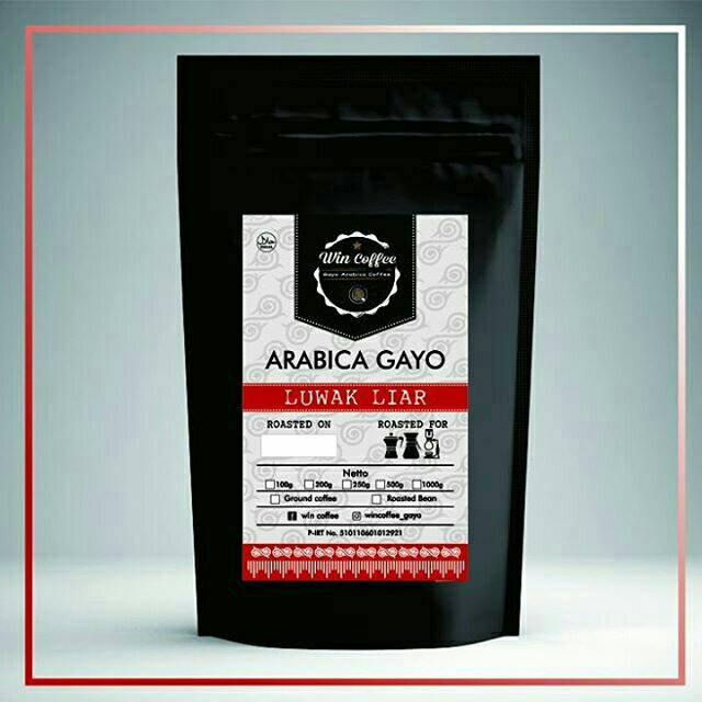 

Arabica Gayo Luwak Liar 250gr