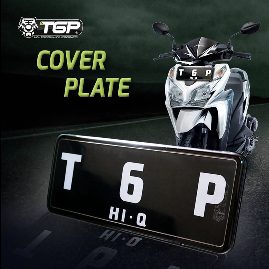 Dudukan / Cover Plat Nomor Motor TGP Cembung NMAX