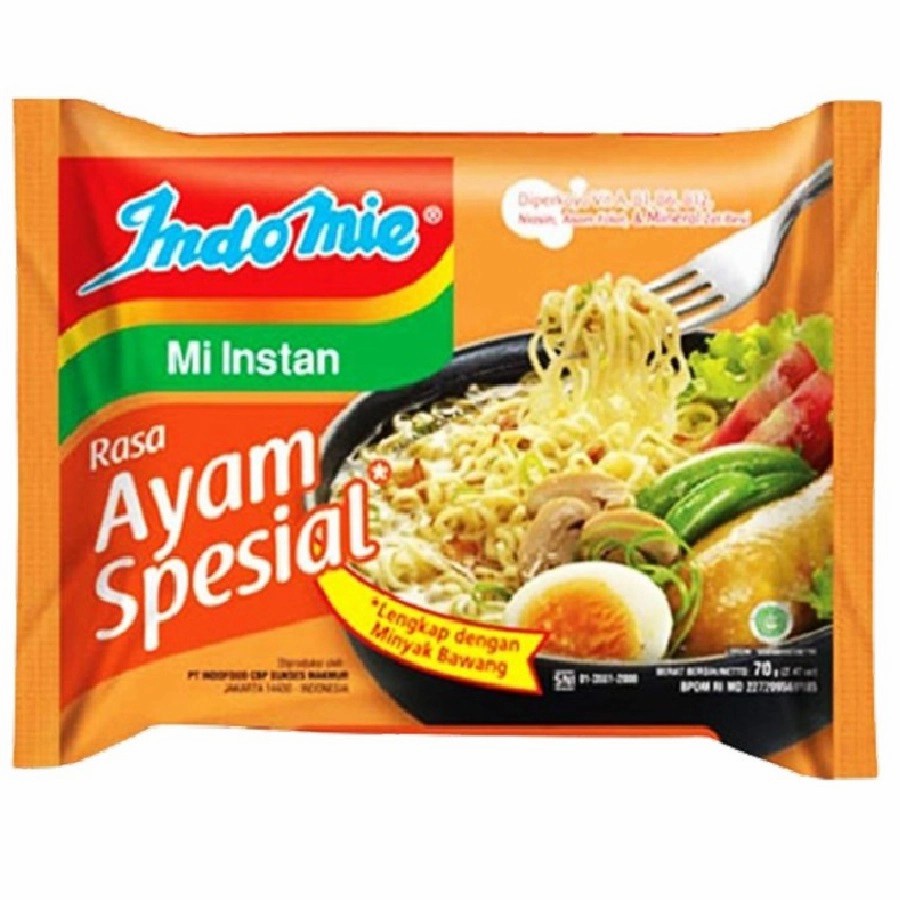 

indomie kuah ayam spesial 68